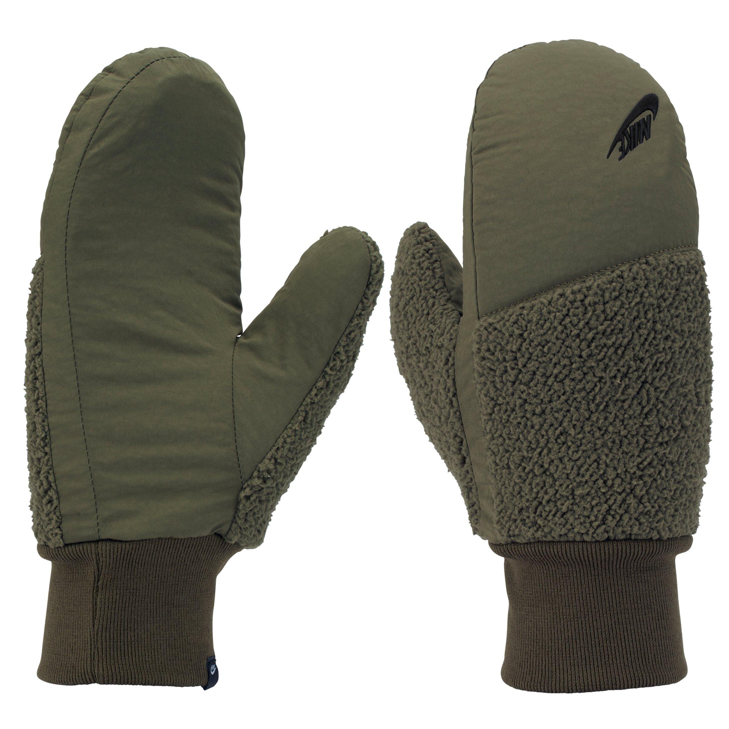 Nike Women's Sherpa Insulated Mittens - Olive