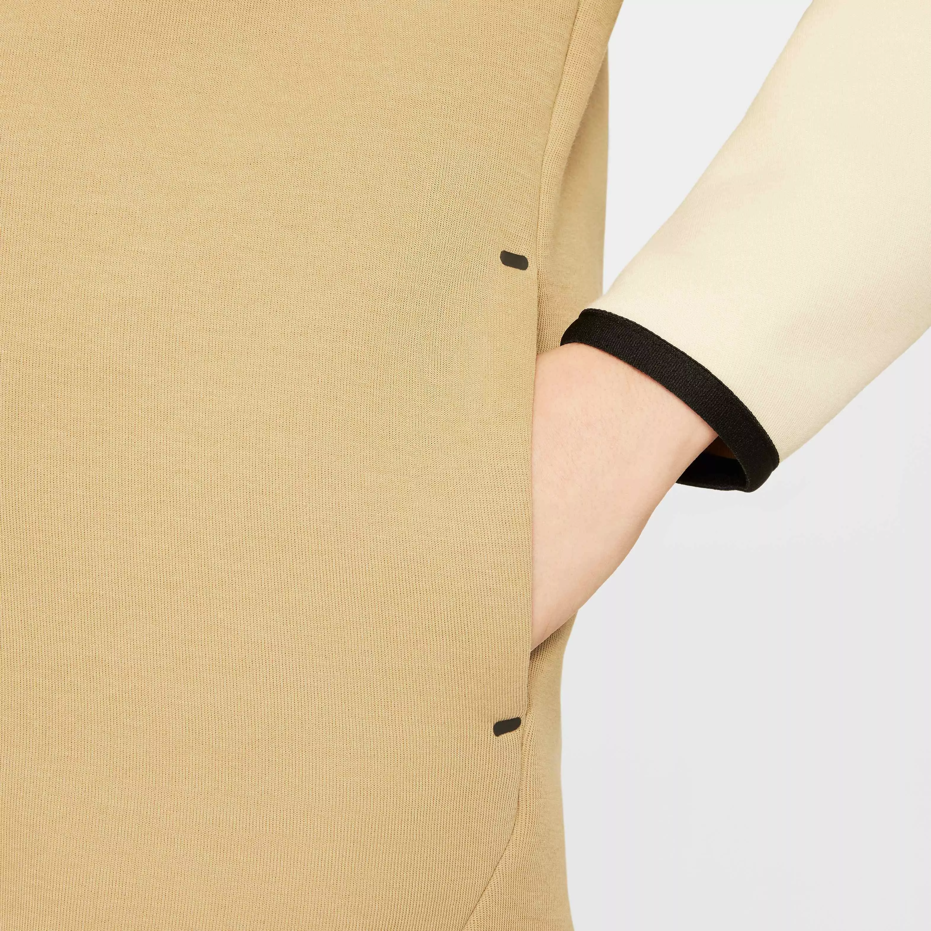 Nike Big Boys' Sportswear Tech Fleece Full-Zip Jacket - BEIGE