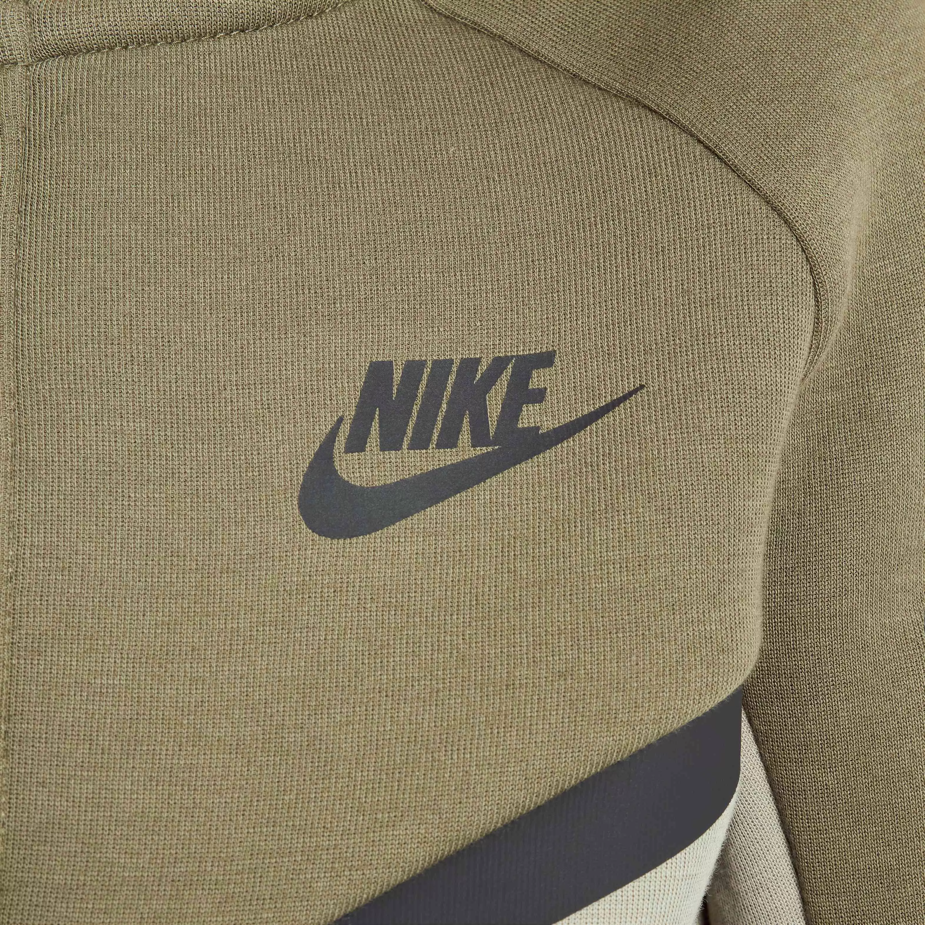 Nike Big Boys' Sportswear Tech Fleece Full-Zip Jacket - GREEN