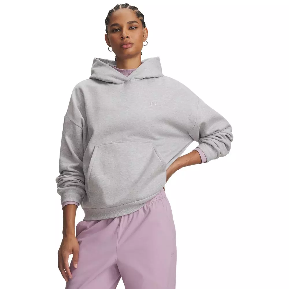 Under Armour Women's Icon Fleece Hoodie - Grey - GREY