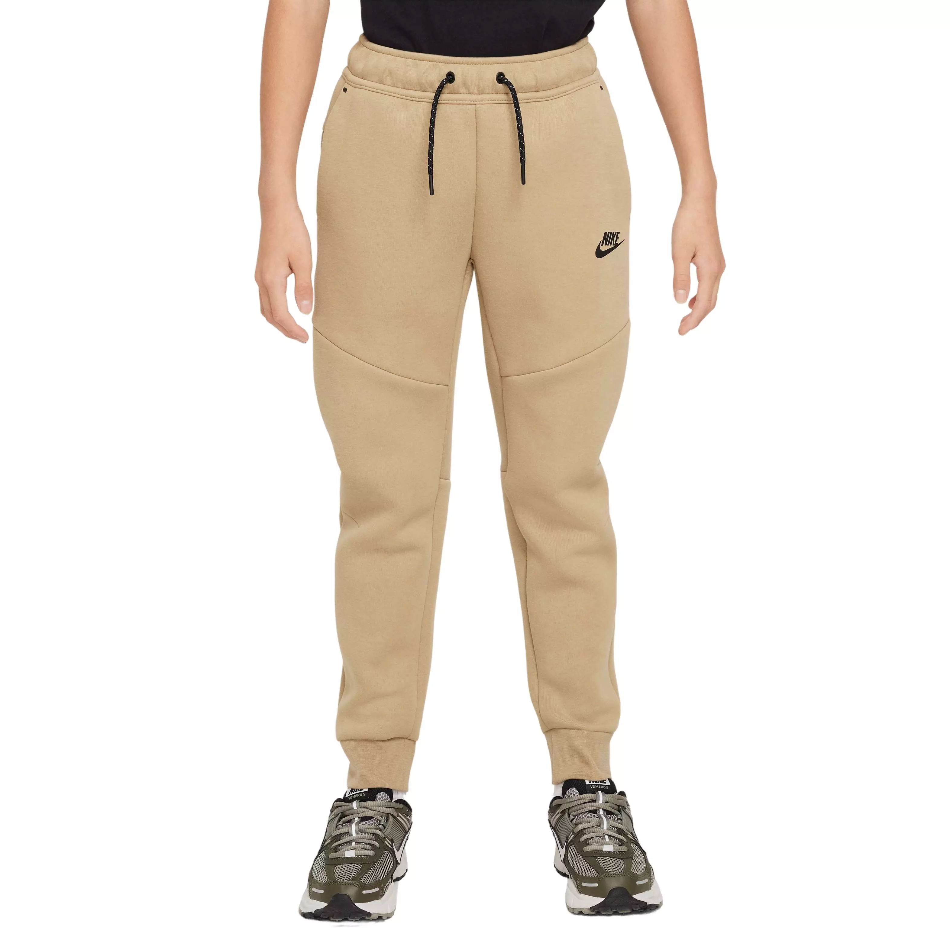 Nike Big Boys' Sportswear Tech Fleece Joggers - BROWN