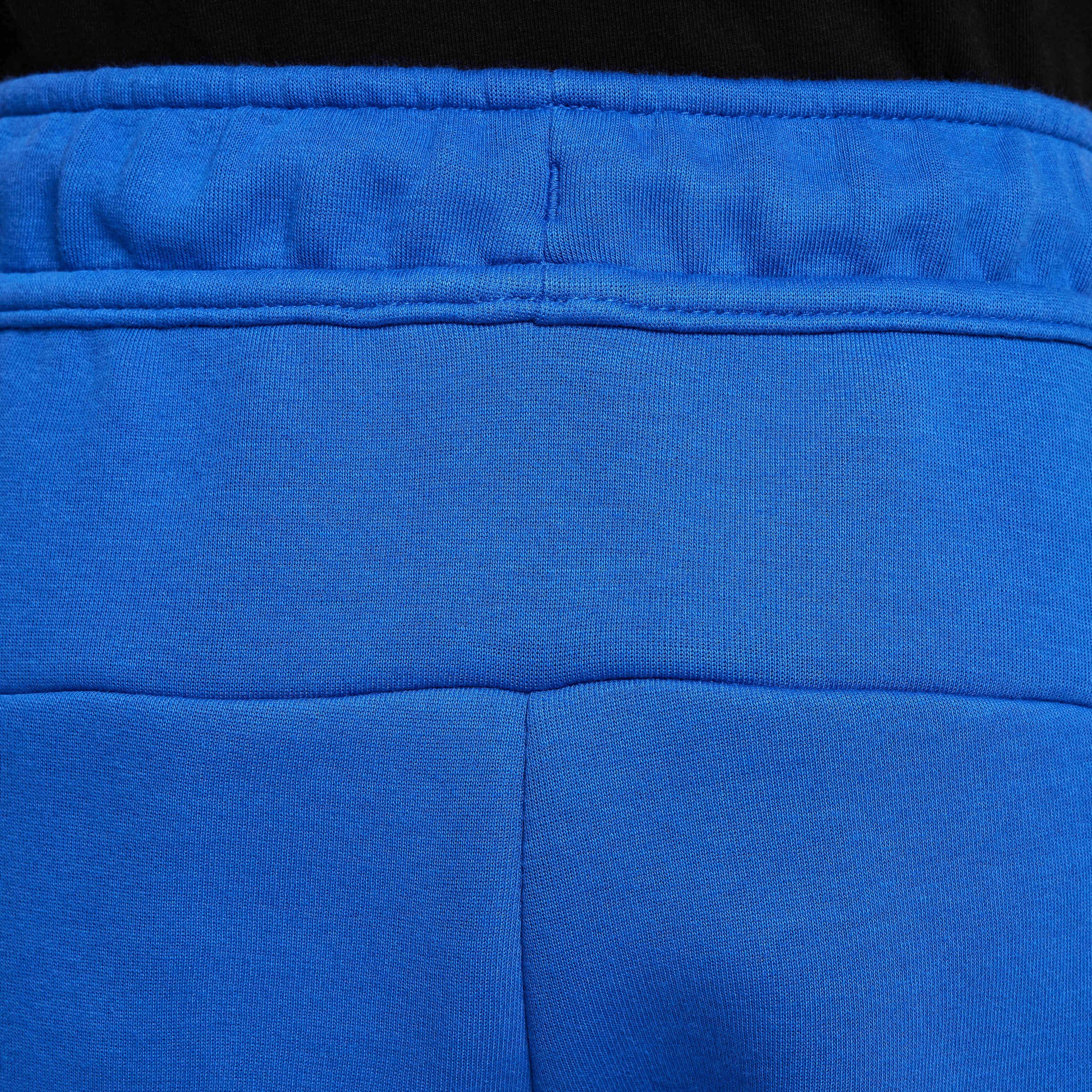 Nike Big Boys' Sportswear Tech Fleece Joggers - BLUE Thumbnail View 7