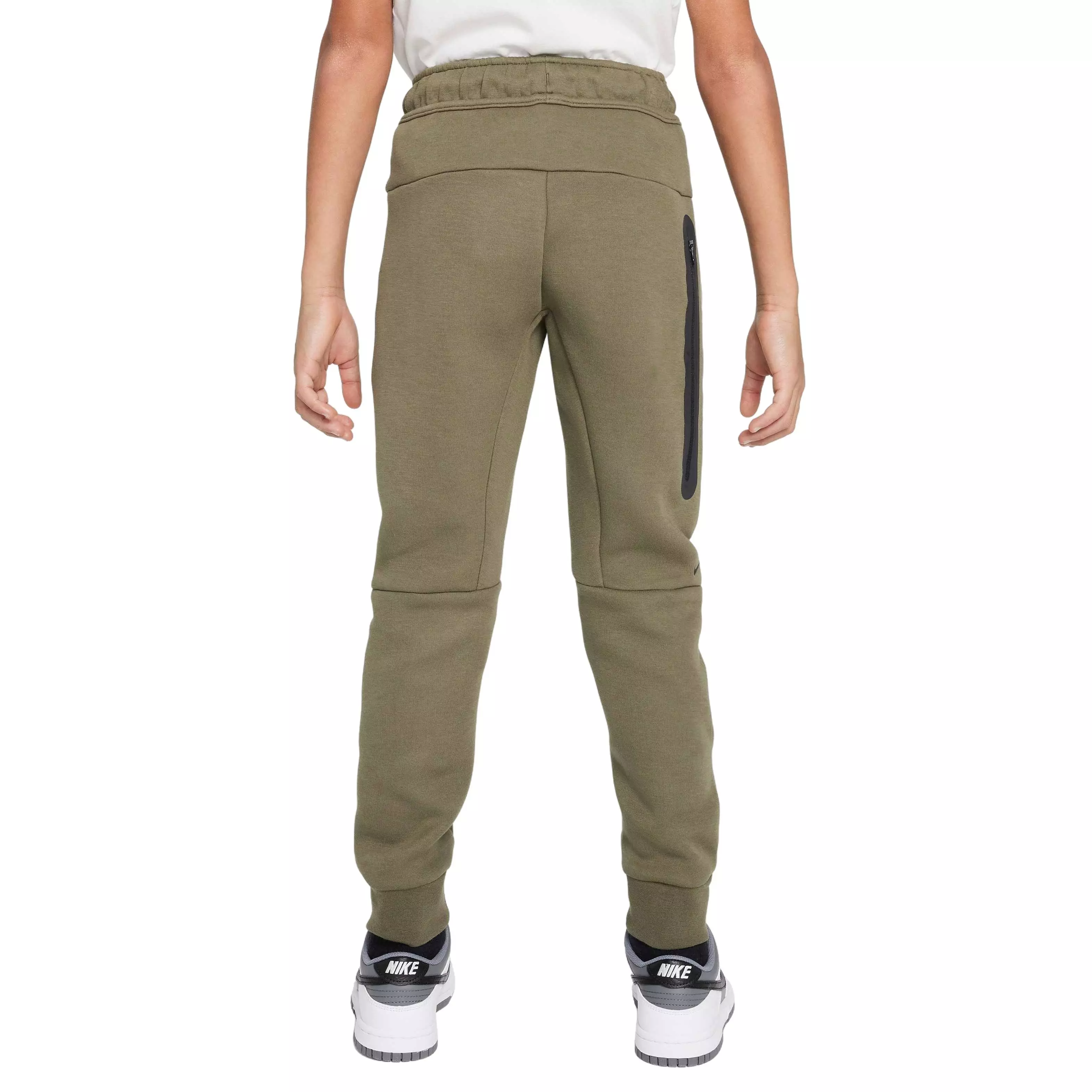 Nike Big Boys' Sportswear Tech Fleece Joggers - OLIVE