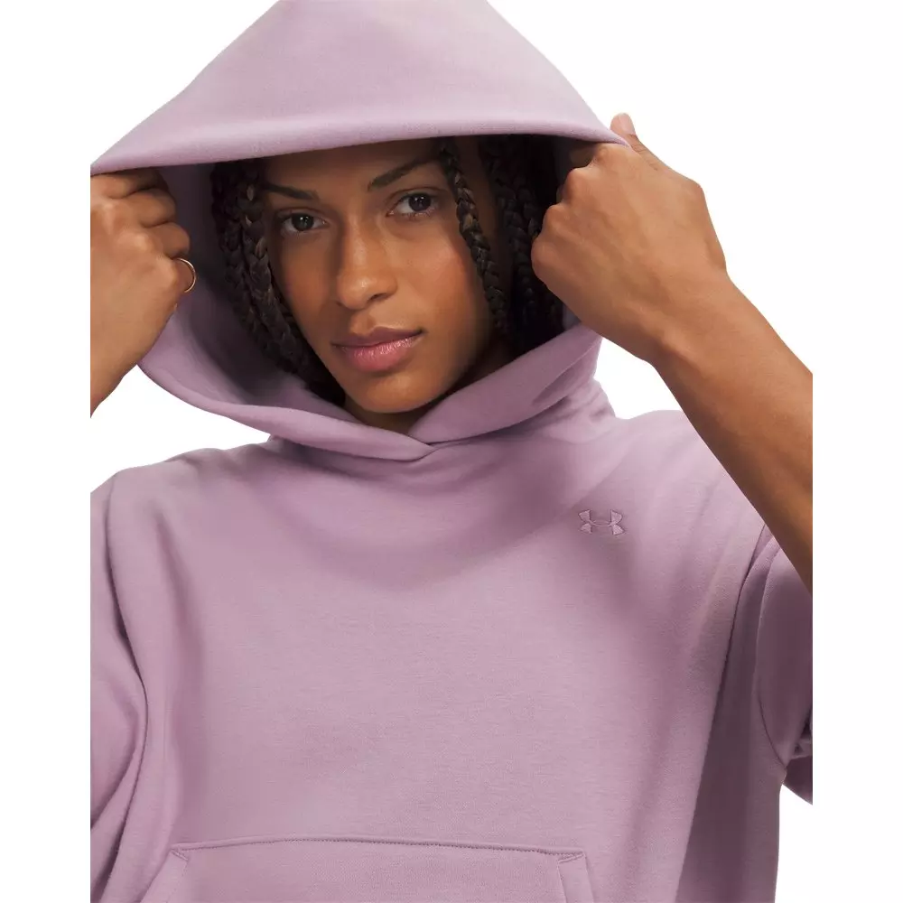 Under Armour Women's Icon Fleece Hoodie - Mauve - MAUVE