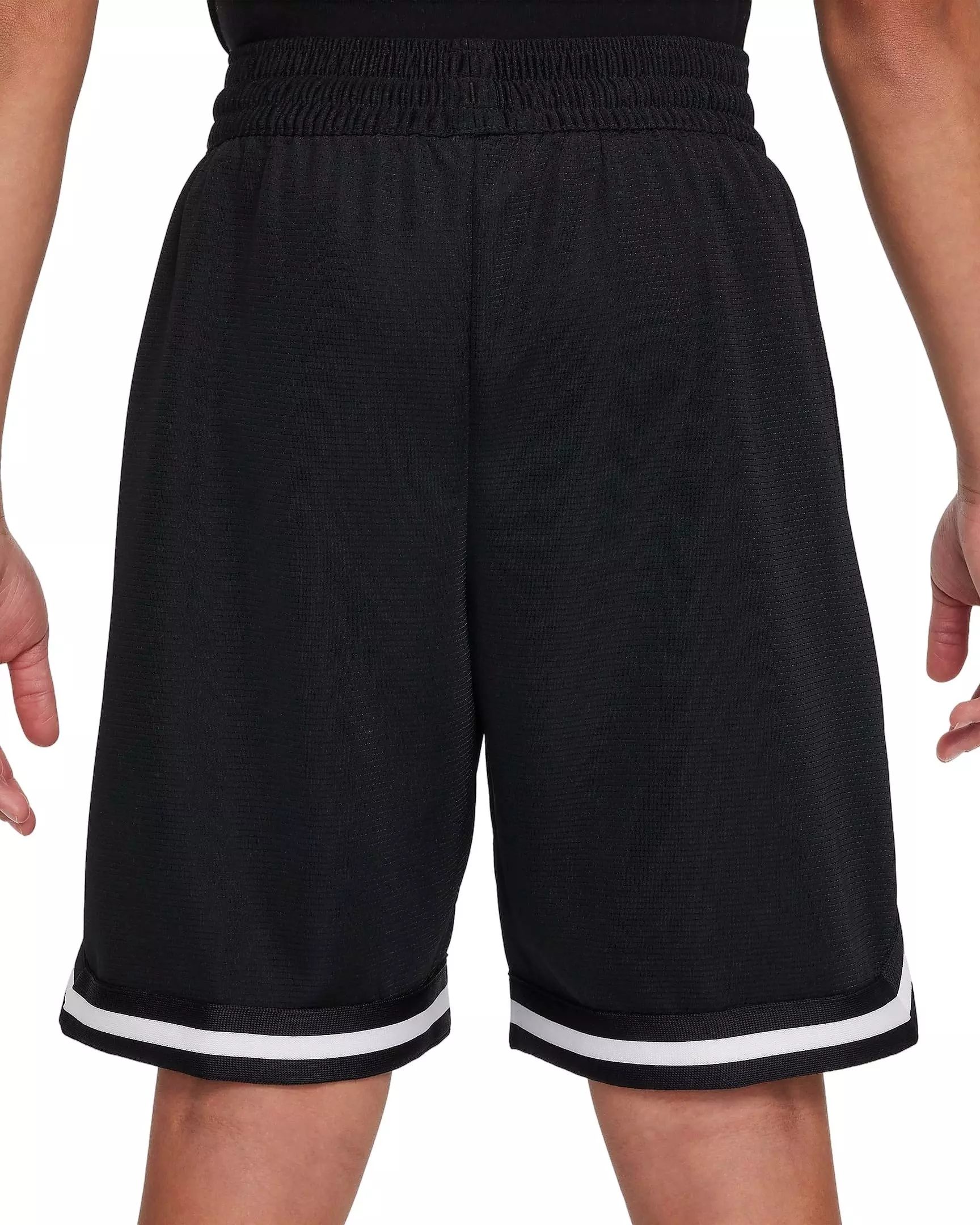 Nike Big Boys' Dri-FIT DNA 24 Basketball Shorts - BLACK/WHITE