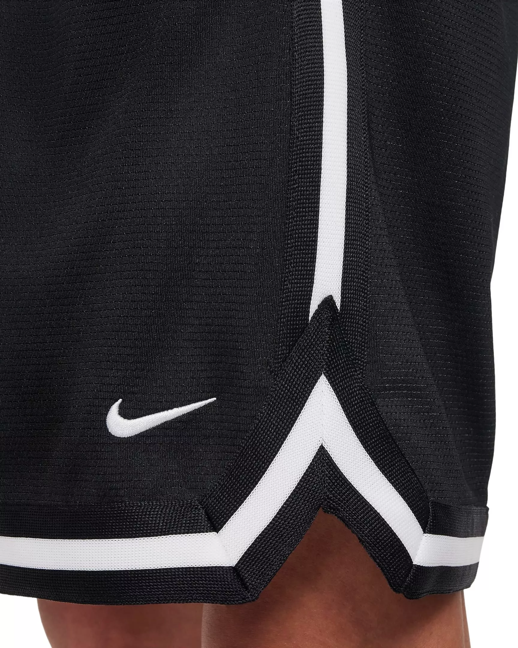 Nike Big Boys' Dri-FIT DNA 24 Basketball Shorts - BLACK/WHITE