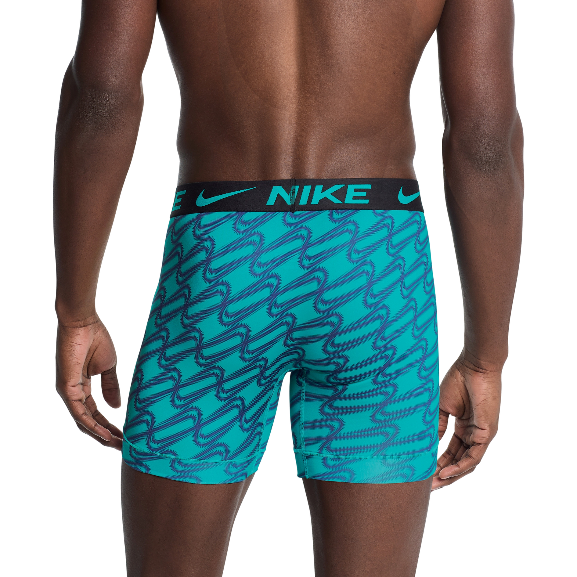 Nike Men's Dri-FIT Essential Micro Underwear-3PK - GREY/BLUE/BLACK Thumbnail View 2