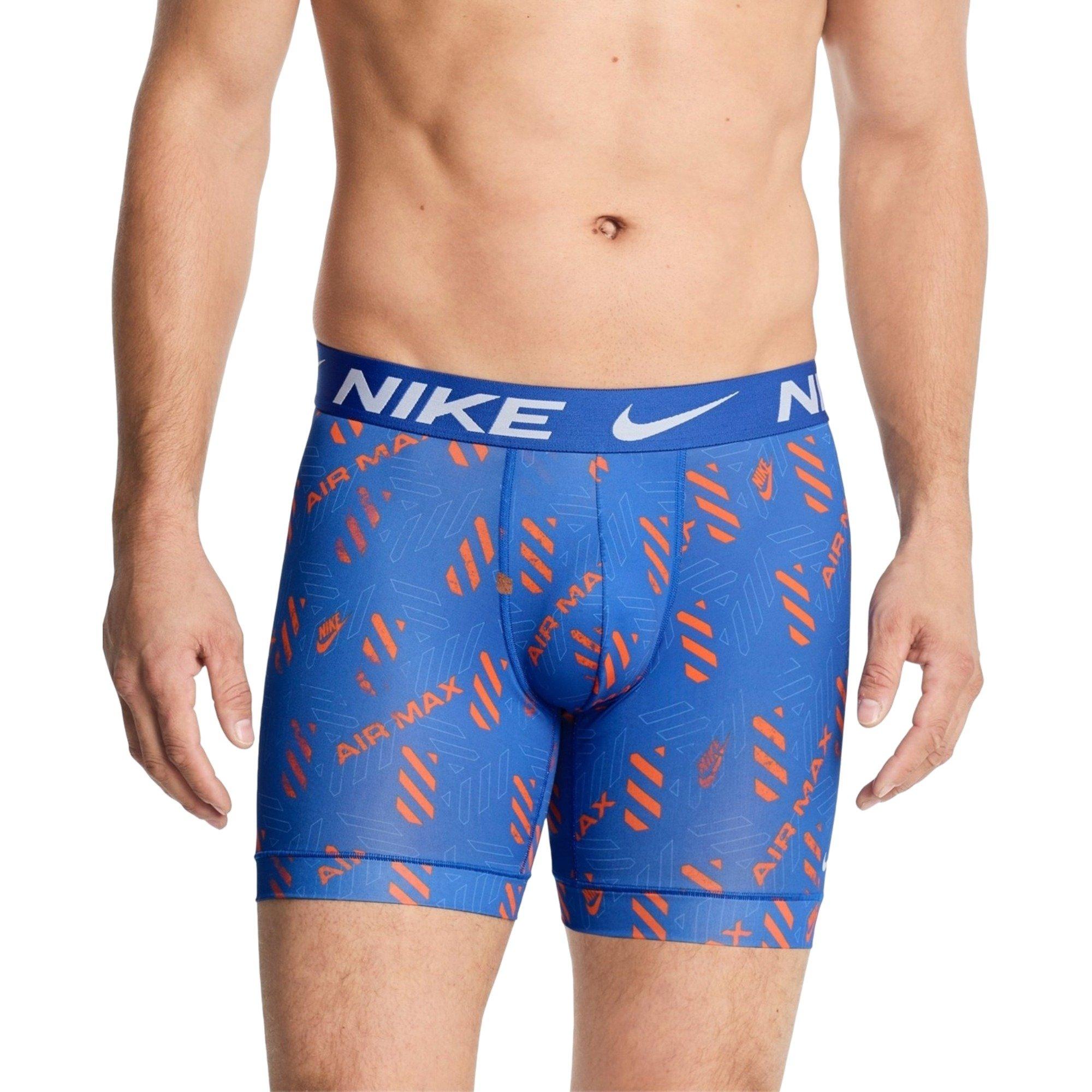 Nike Men's Essential Micro Dri-FIT Underwear (3 Pack) - BLUE/ORANGE Thumbnail View 1