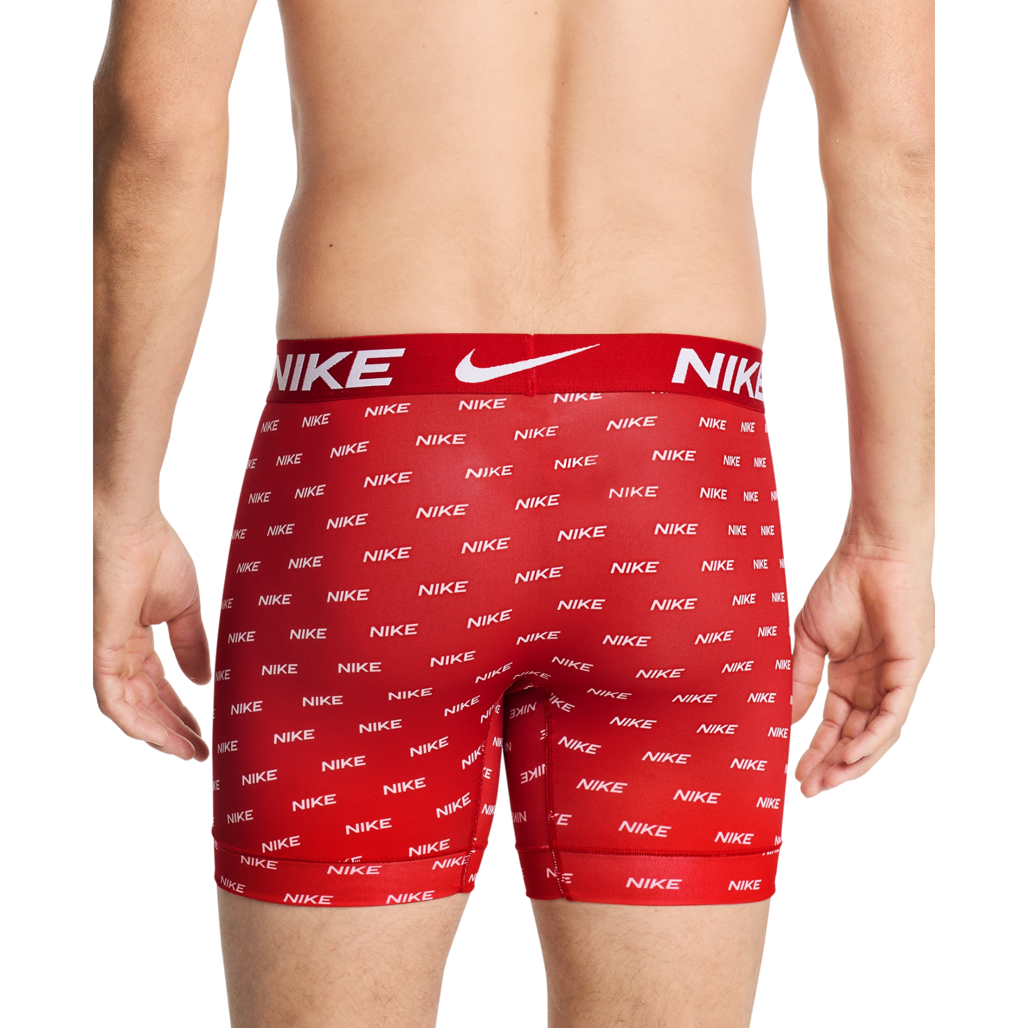 Nike Men's Essential Micro Dri-FIT Underwear(3-Pack) - BLACK/RED/BLUE Thumbnail View 2