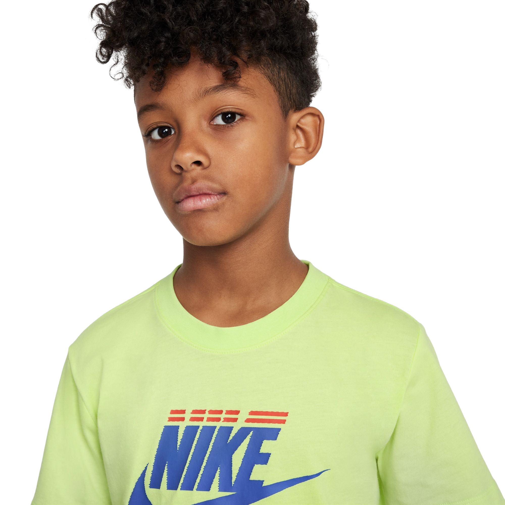 Nike Sportswear Big Boys' Yellow Tee