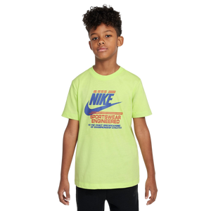 Nike Big Boys' Sportswear Tee - Yellow