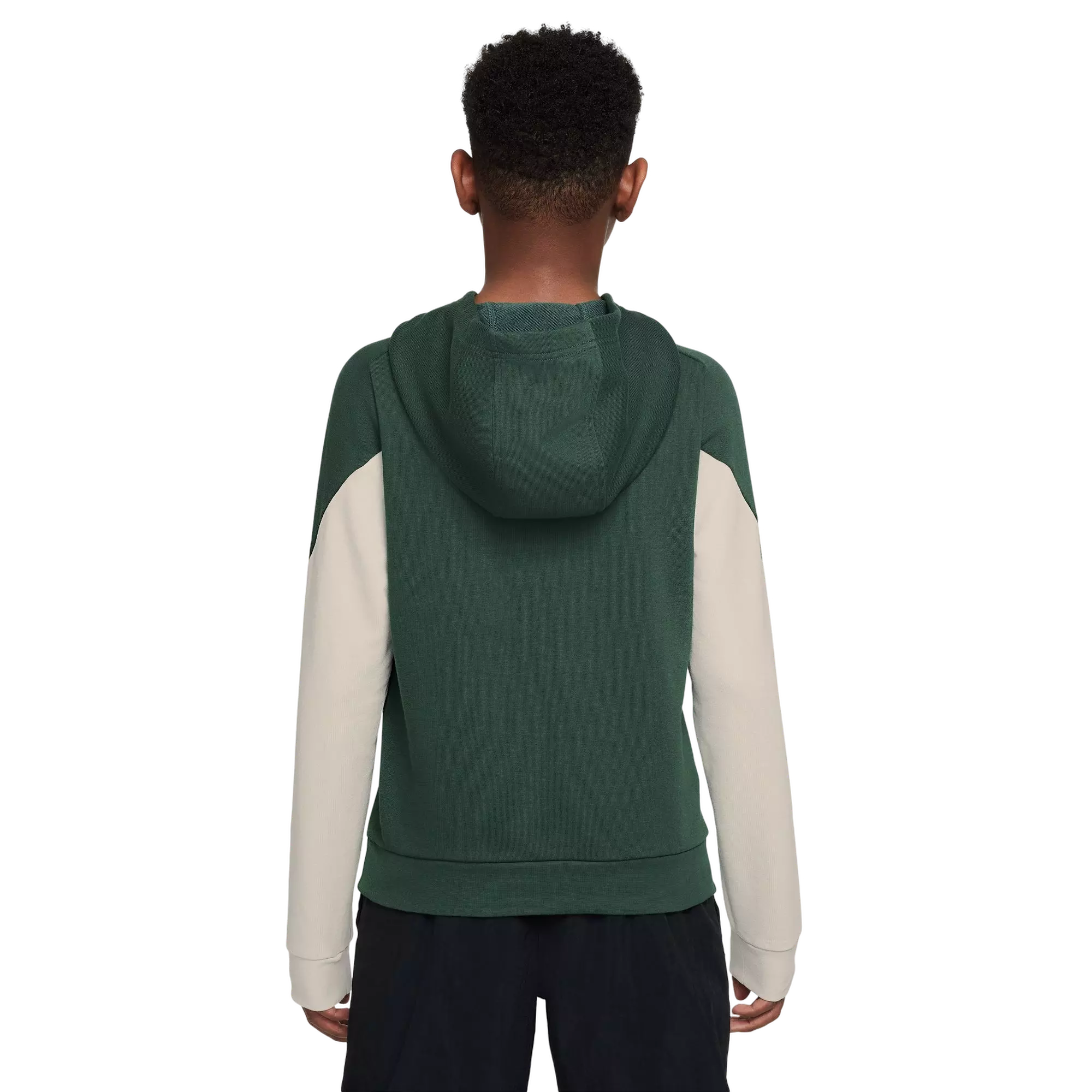 Nike Big Boys' Multi Dri-FIT Fleece Pullover Hoodie - GREEN