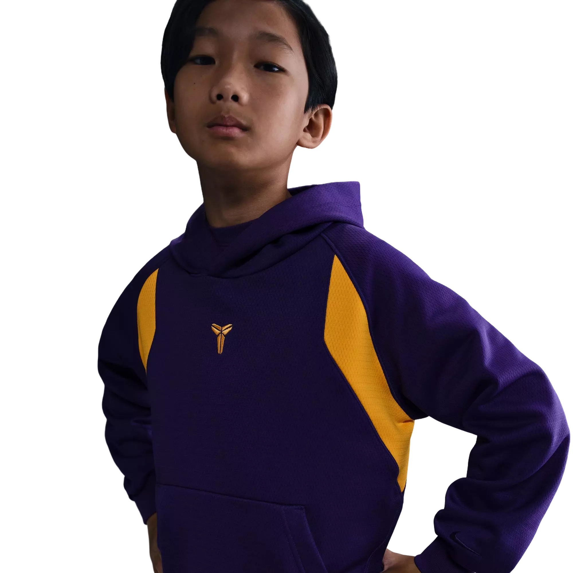 Nike Big Boys' Kobe Therma-FIT Pullover Hoodie - PURPLE