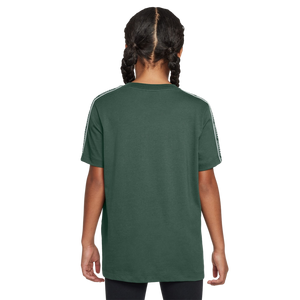 Nike Big Kids' Sportswear Swoosh Tee-Green