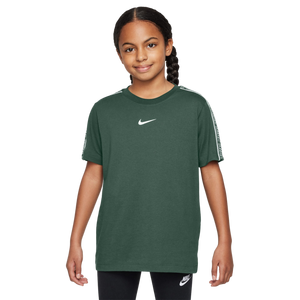 Nike Big Kids' Sportswear Swoosh Tee-Green