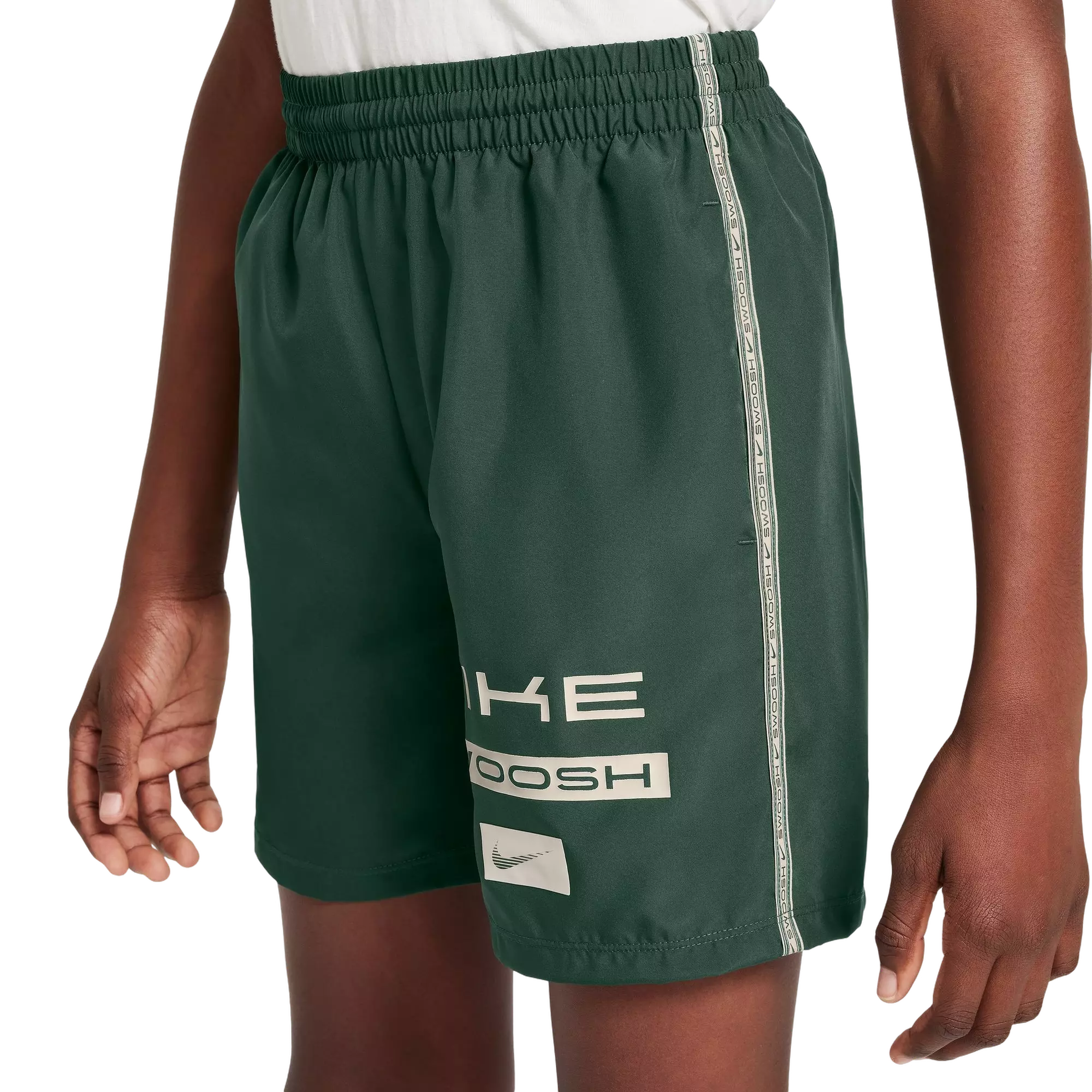 Nike Big Boys' Dri-FIT Woven Shorts​ - GREEN