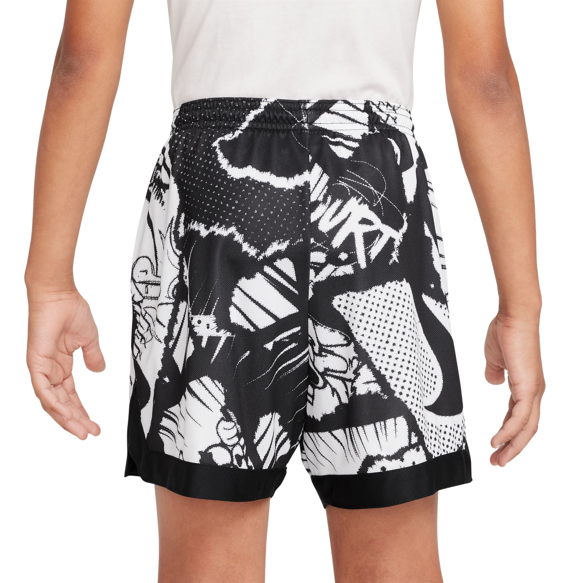 Nike Comic Big Boys' Black Shorts