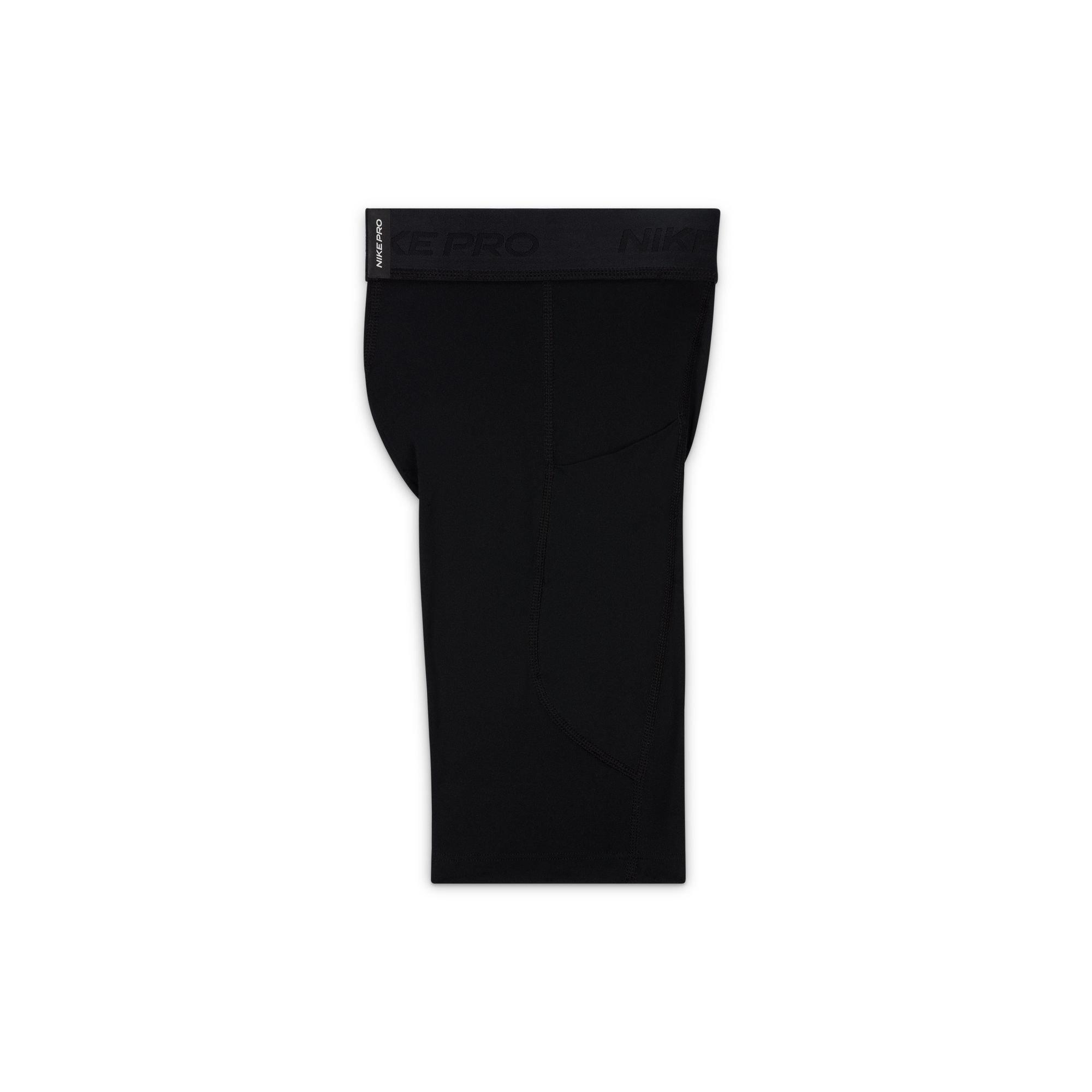 Nike Pro Dri-FIT Big Boys' Black Shorts
