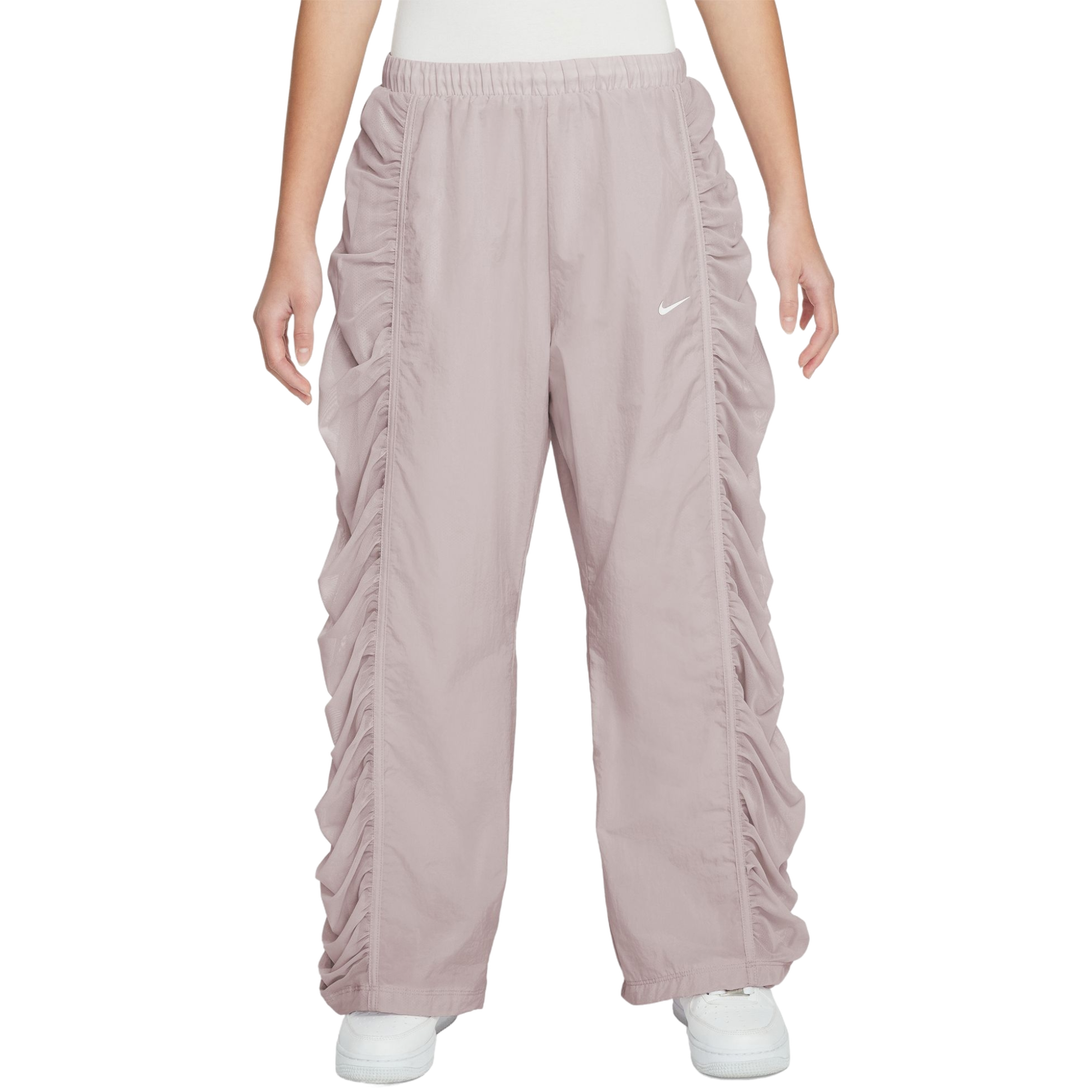 Nike Big Girls' Sportswear Woven Pants - Mauve - MAUVE Thumbnail View 1
