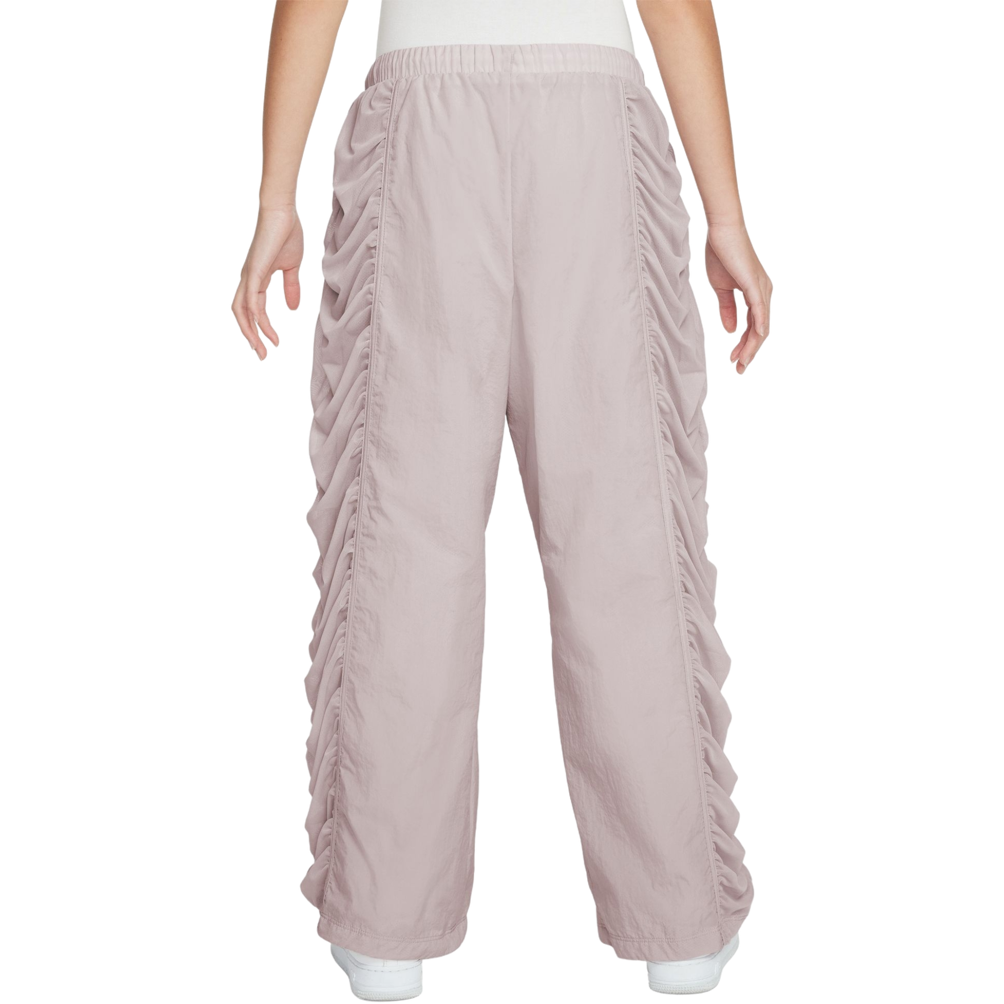 Nike Big Girls' Sportswear Woven Pants - Mauve - MAUVE Thumbnail View 2