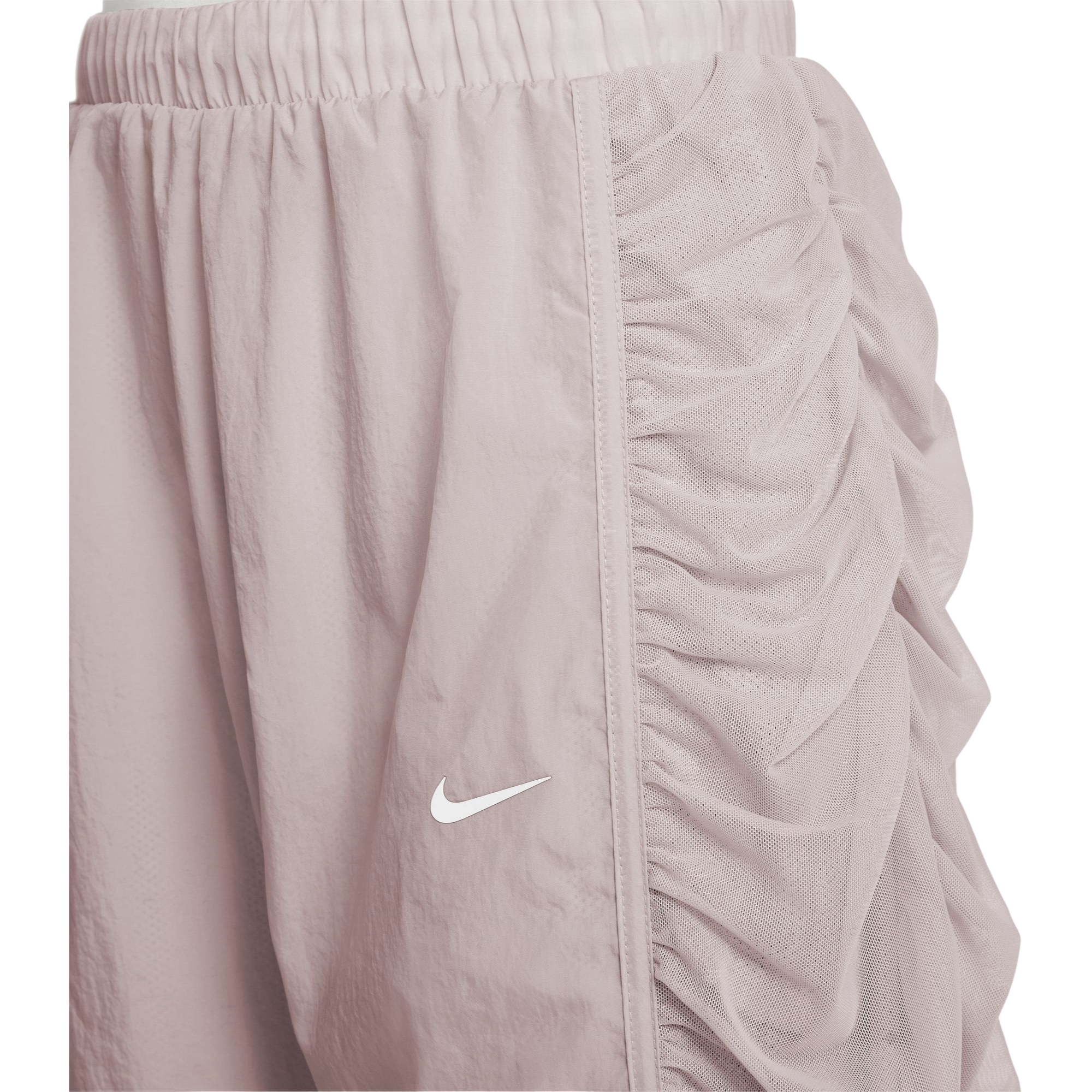 Nike Big Girls' Sportswear Woven Pants - Mauve - MAUVE Thumbnail View 3