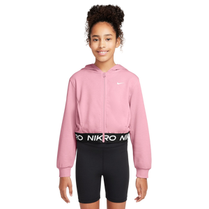 Nike Big Girls' Pro Dri-Fit Fleece Full-Zip Jacket