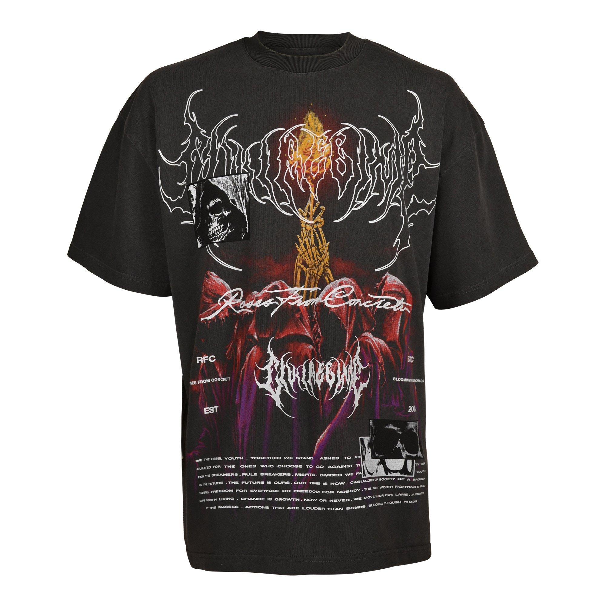 Civil Regime Men's Ritual Tee 2 - Vintage Ash - CHARCOAL Thumbnail View 1