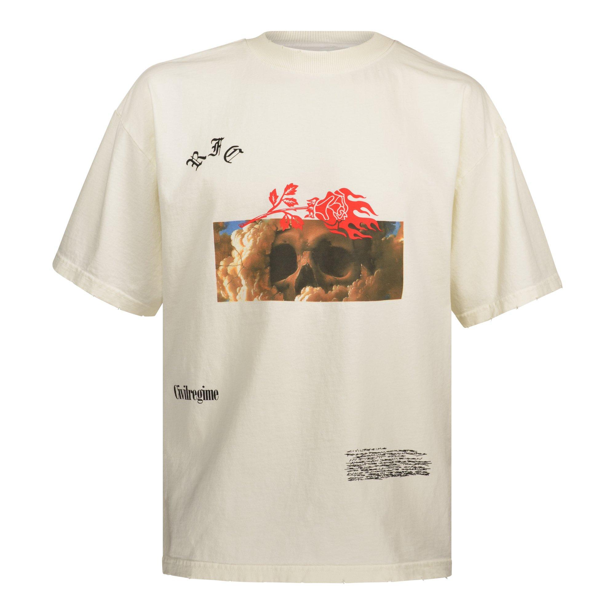 Civil Regime Men's From The Heavens Butter Tee - CREAM