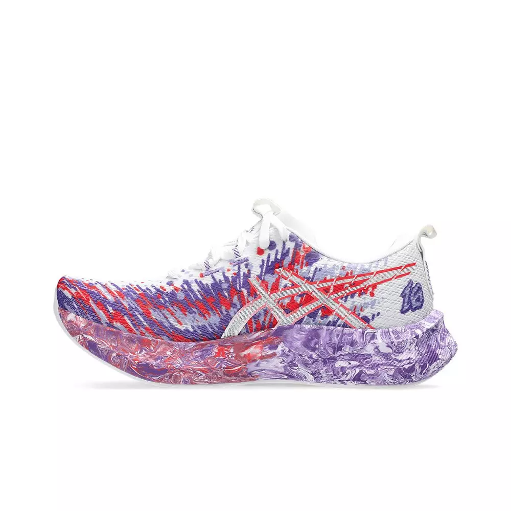 ASICS NOOSA TRI 16 "White/Purple" Women's Running Shoe - WHITE/PURPLE