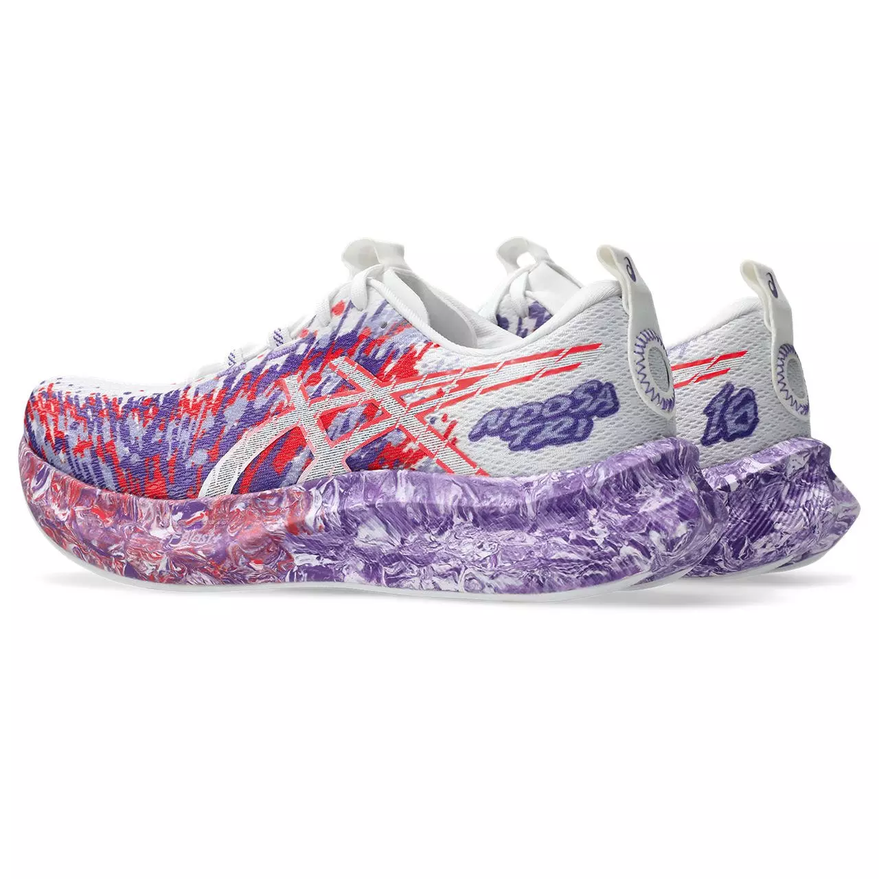 ASICS NOOSA TRI 16 "White/Purple" Women's Running Shoe - WHITE/PURPLE
