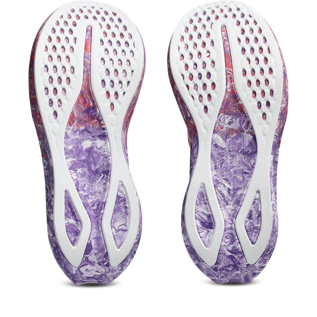ASICS NOOSA TRI 16 "White/Purple" Women's Running Shoe - WHITE/PURPLE Thumbnail View 6