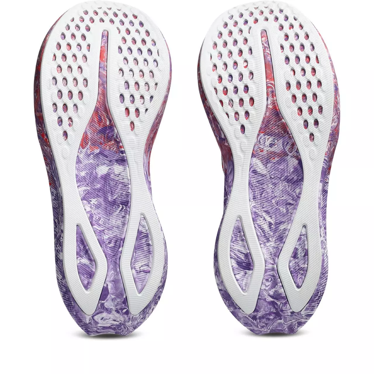 ASICS NOOSA TRI 16 "White/Purple" Women's Running Shoe - WHITE/PURPLE