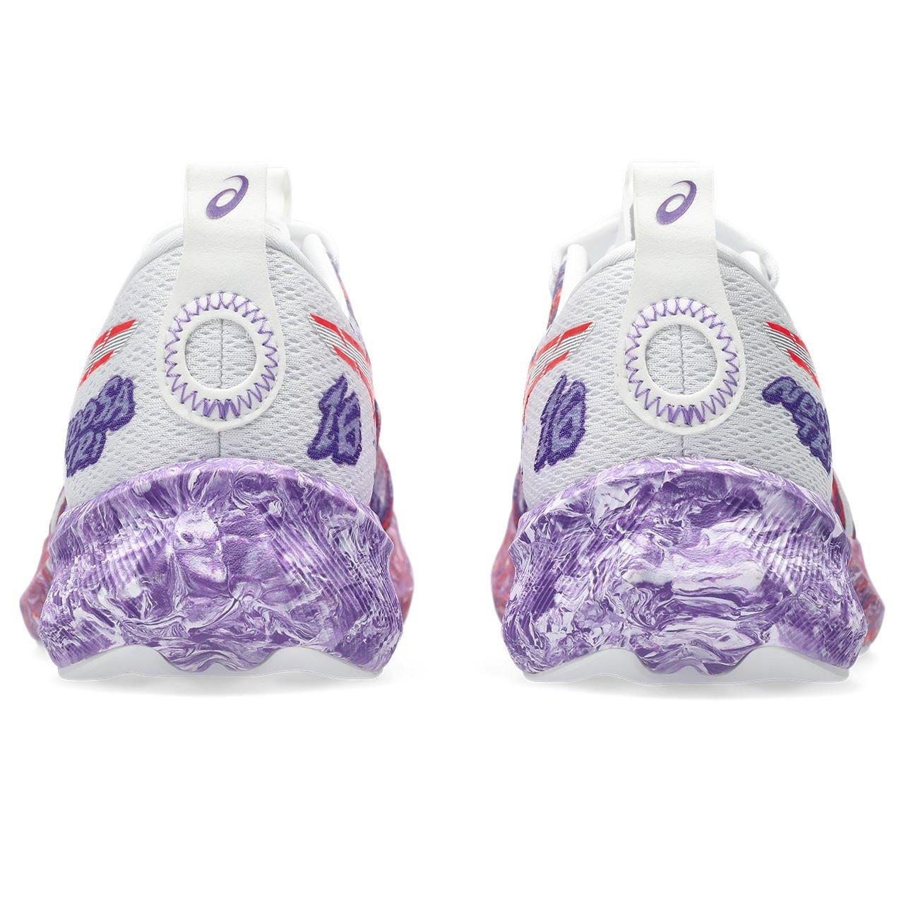 ASICS NOOSA TRI 16 "White/Purple" Women's Running Shoe - WHITE/PURPLE Thumbnail View 7