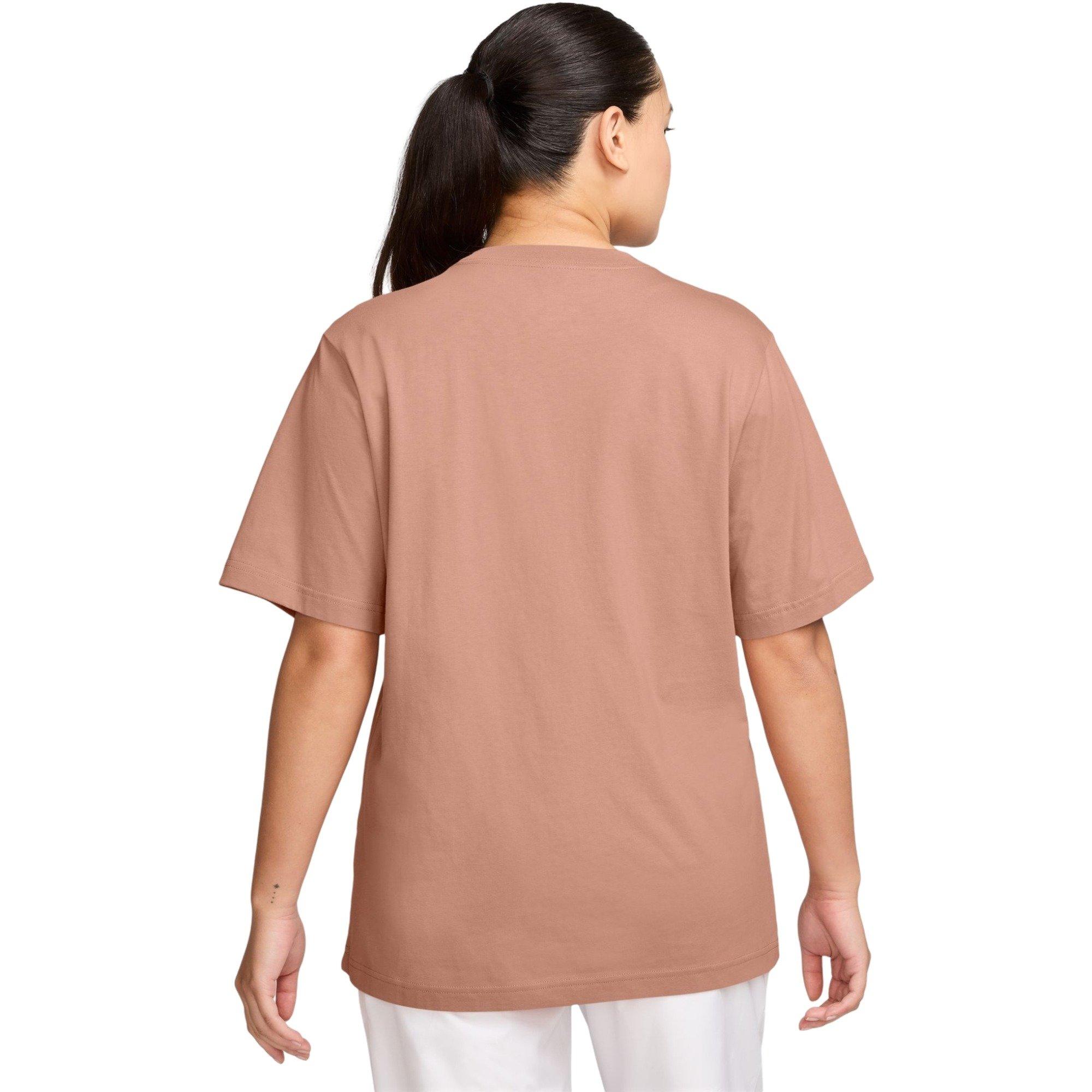 Nike Women's Sportswear Loose Short-Sleeve Graphic Tee - ROSE GOLD Thumbnail View 2