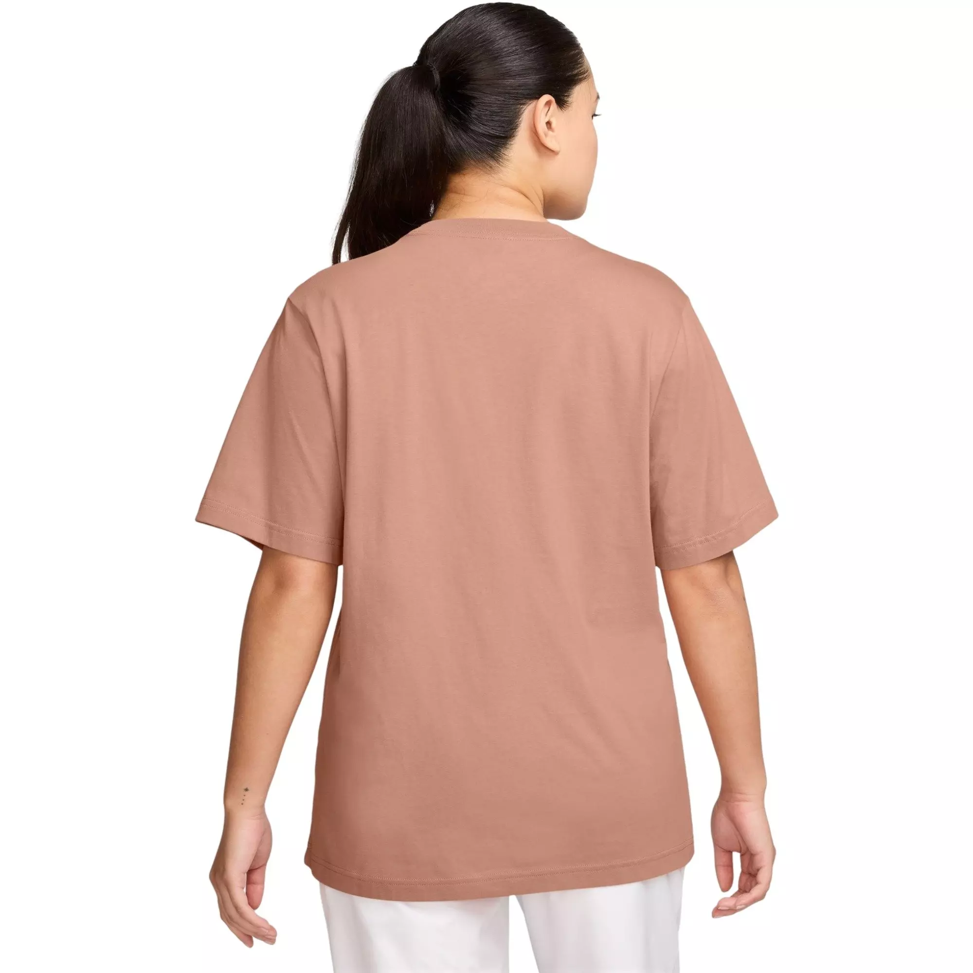 Nike Women's Sportswear Loose Short-Sleeve Graphic Tee - ROSE GOLD