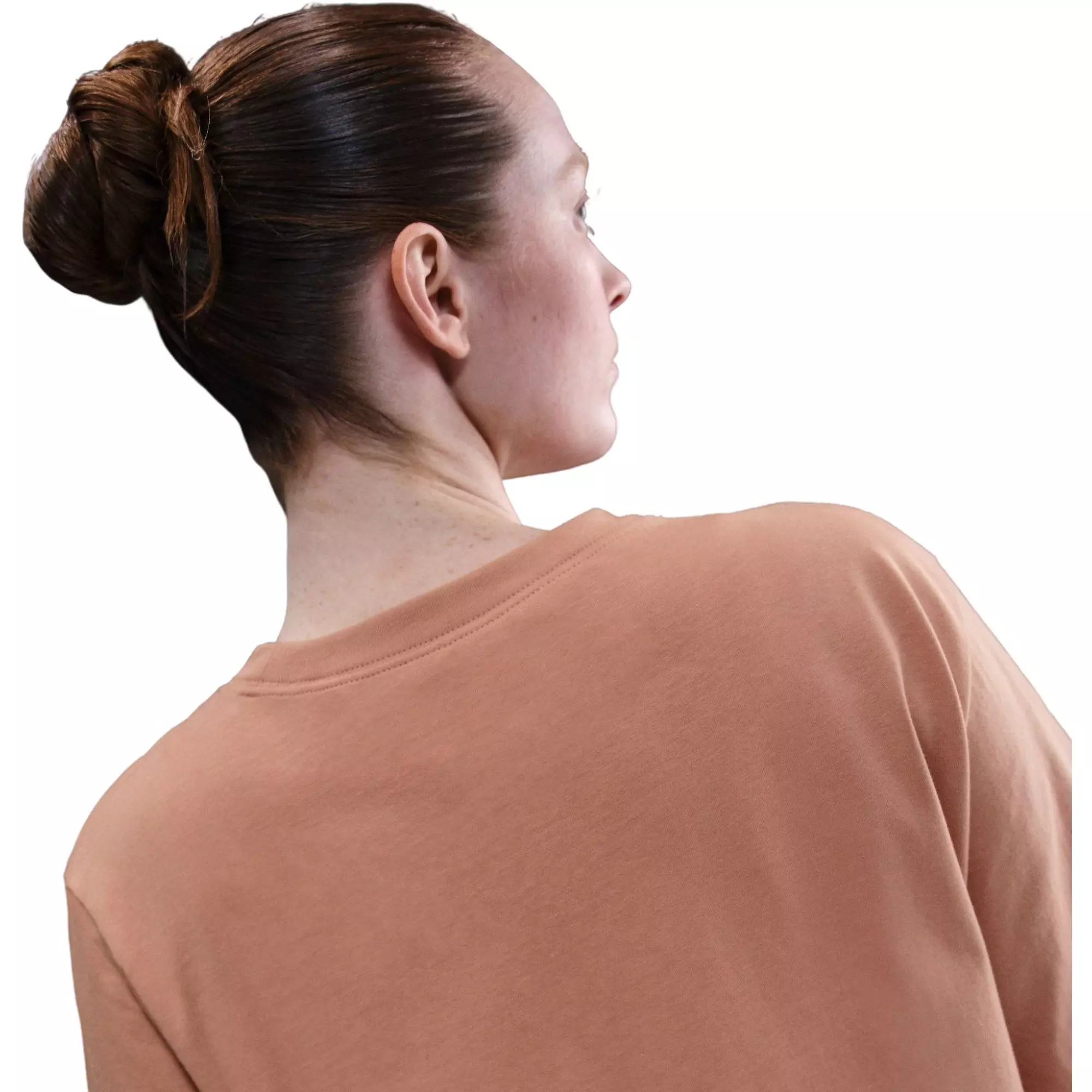 Nike Women's Sportswear Loose Short-Sleeve Graphic Tee - ROSE GOLD