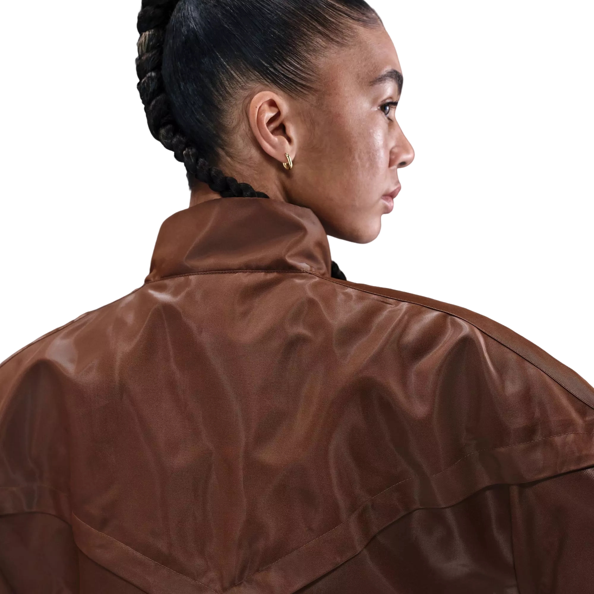 Nike Women's Sportswear Windrunner Jacket - BROWN