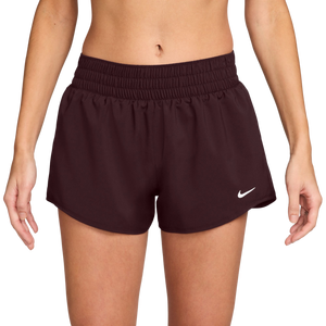 Nike Women's One Dri-FIT Mid-Rise 3" Brief-Lined Shorts