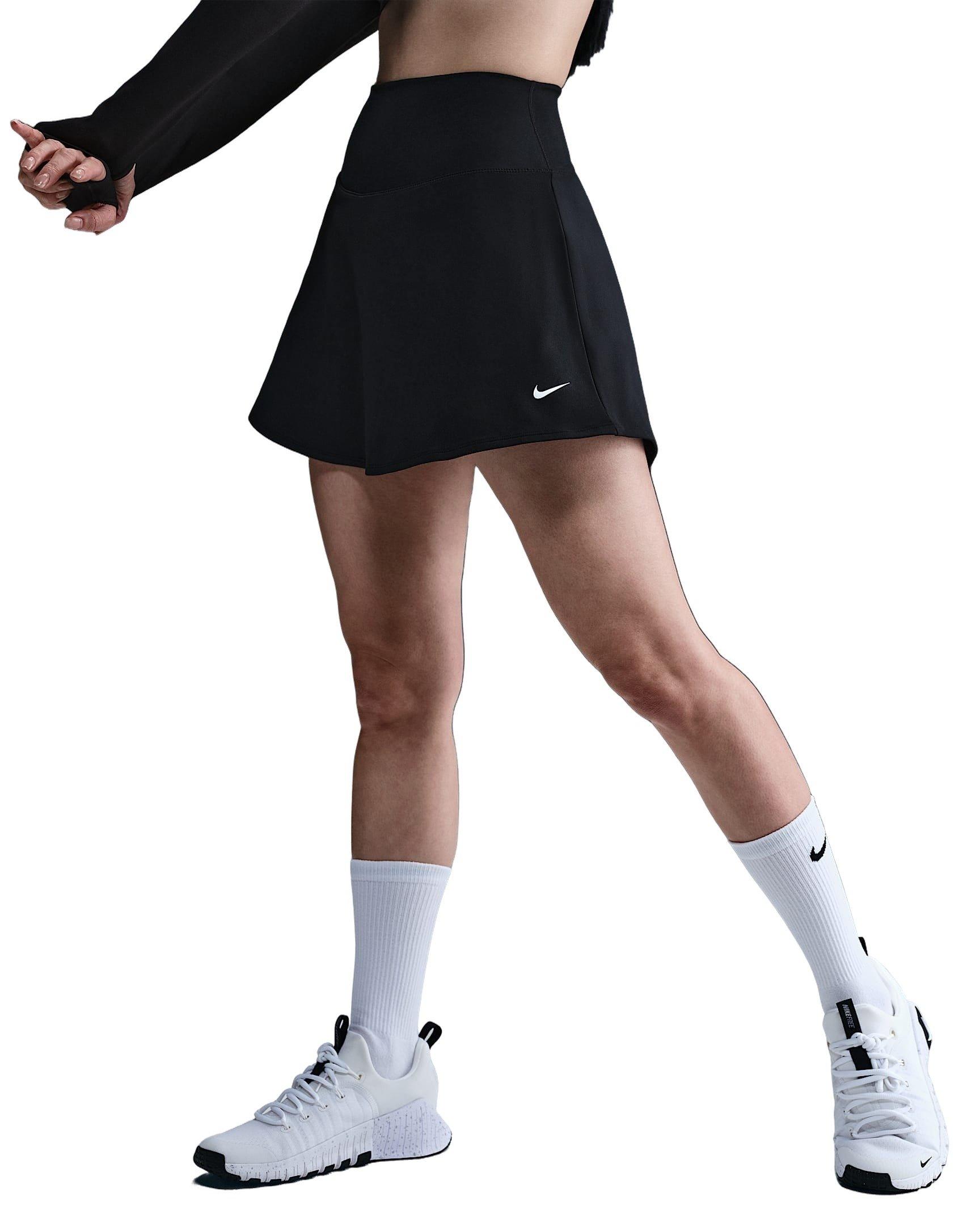 Nike Women's One Dri-FIT Skirt - Black - BLACK Thumbnail View 1