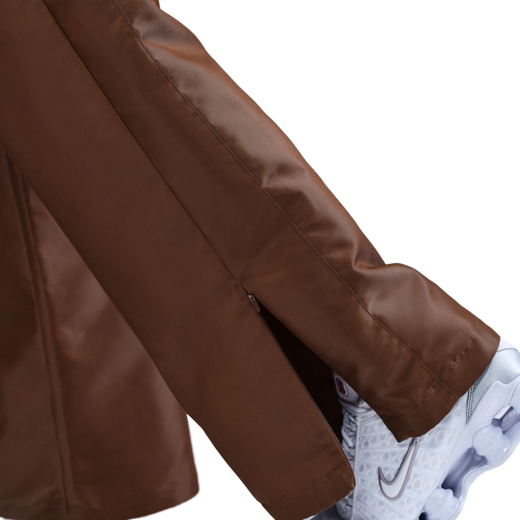 Nike Women's Sportswear Windrunner Pants - BROWN Thumbnail View 5