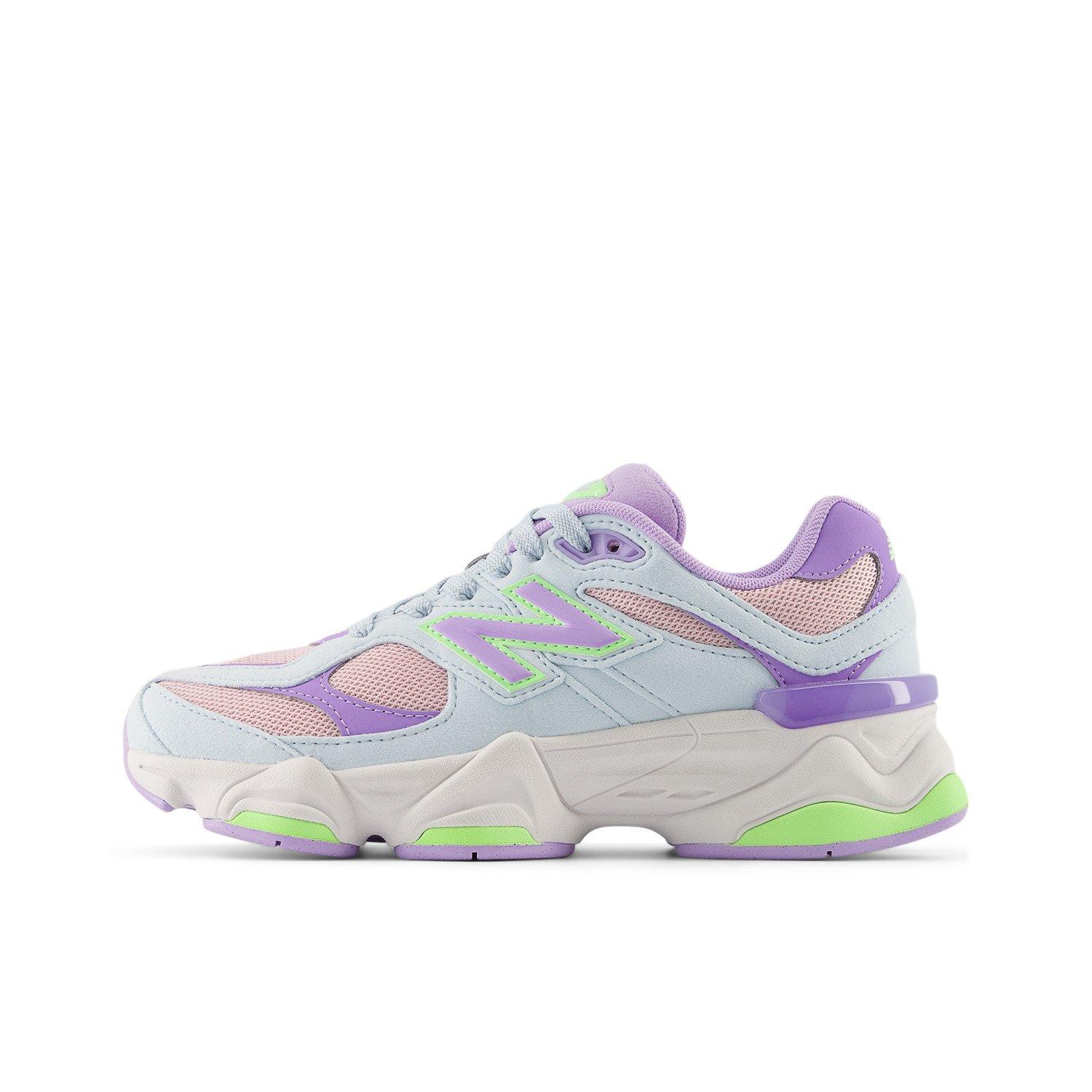 New Balance 9060 Grade School Girls' "Purple/White" Shoe