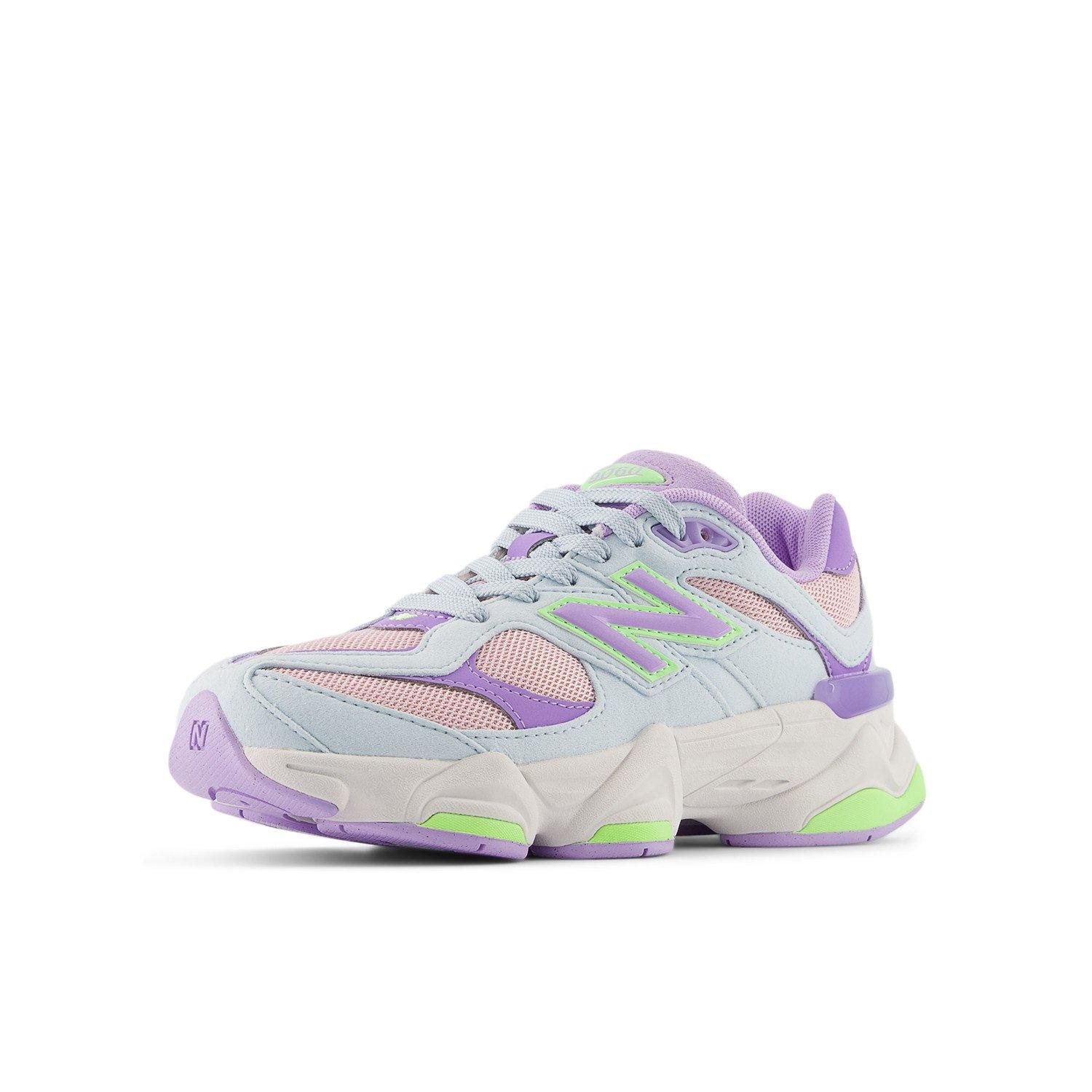 New Balance 9060 Grade School Girls' "Purple/White" Shoe