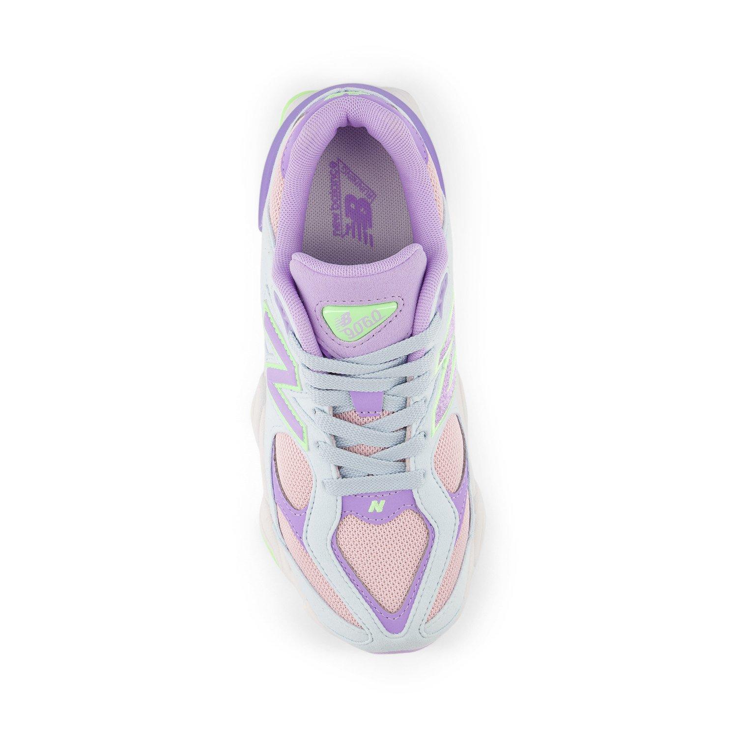New Balance 9060 Grade School Girls' "Purple/White" Shoe