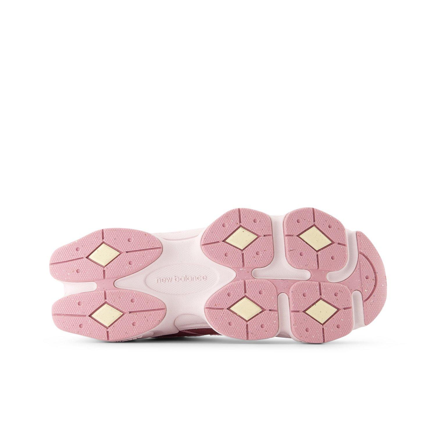 New Balance 9060 Grade School Girls' "Pink/Burgundy" Shoe