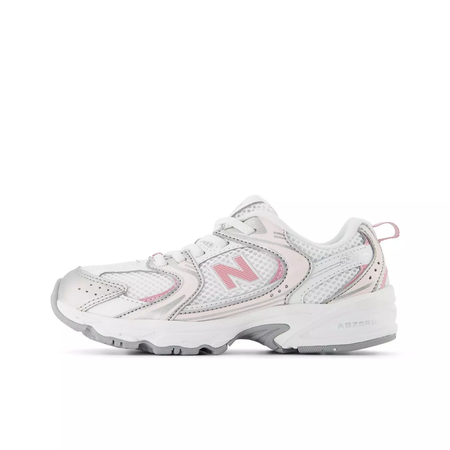 New Balance 530 "White/Pink" Grade School Girls' Shoe - WHITE/PINK