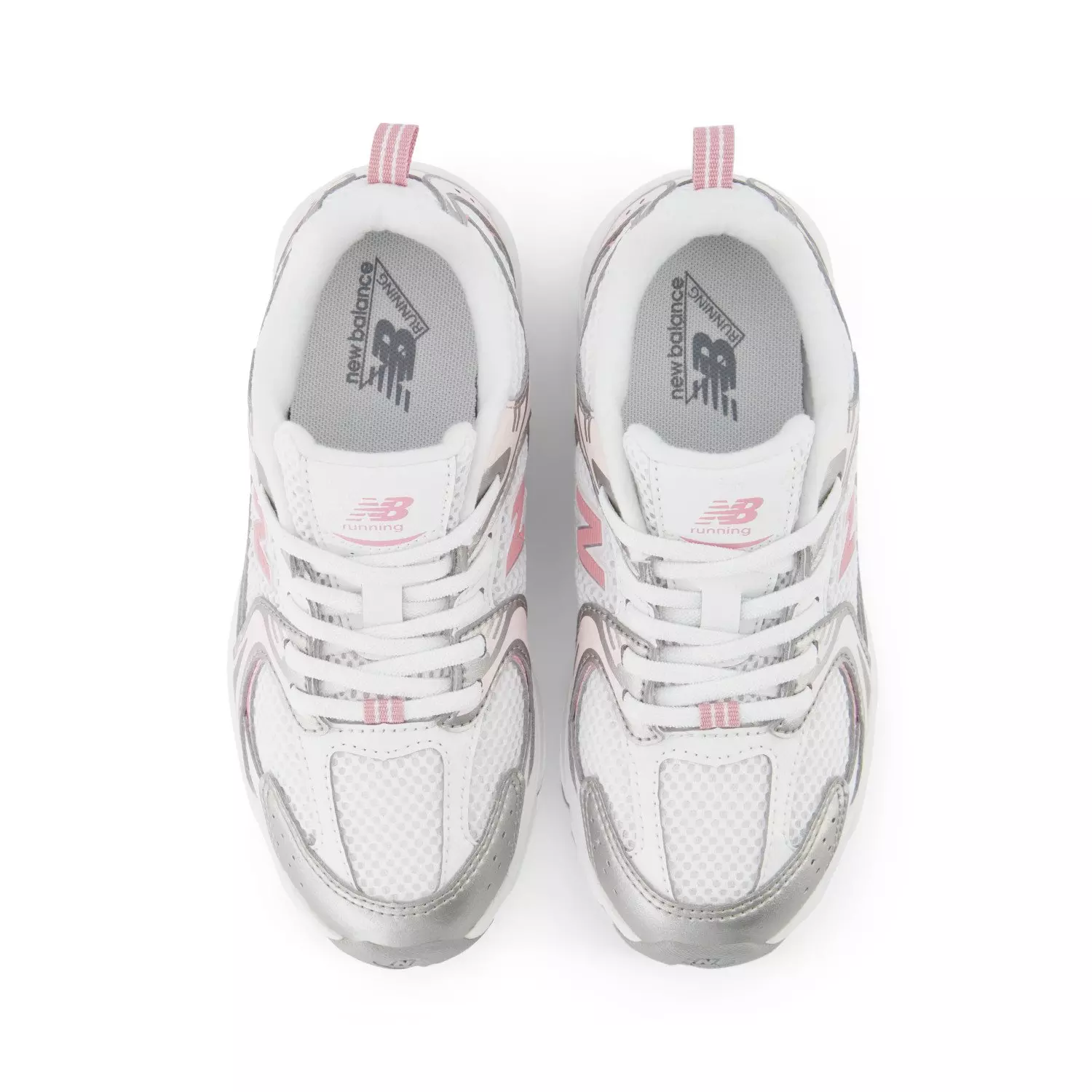 New Balance 530 "White/Pink" Grade School Girls' Shoe - WHITE/PINK