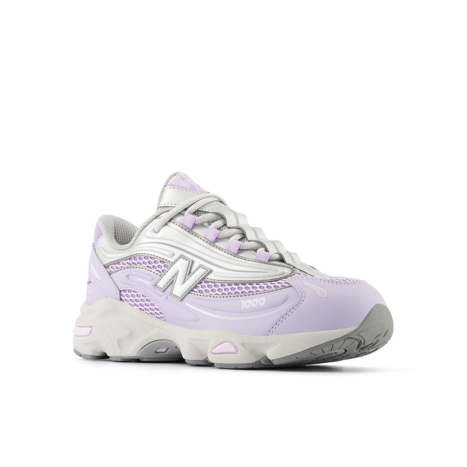 New Balance 1​000 Grade School Girls' "Purple/White" Shoe