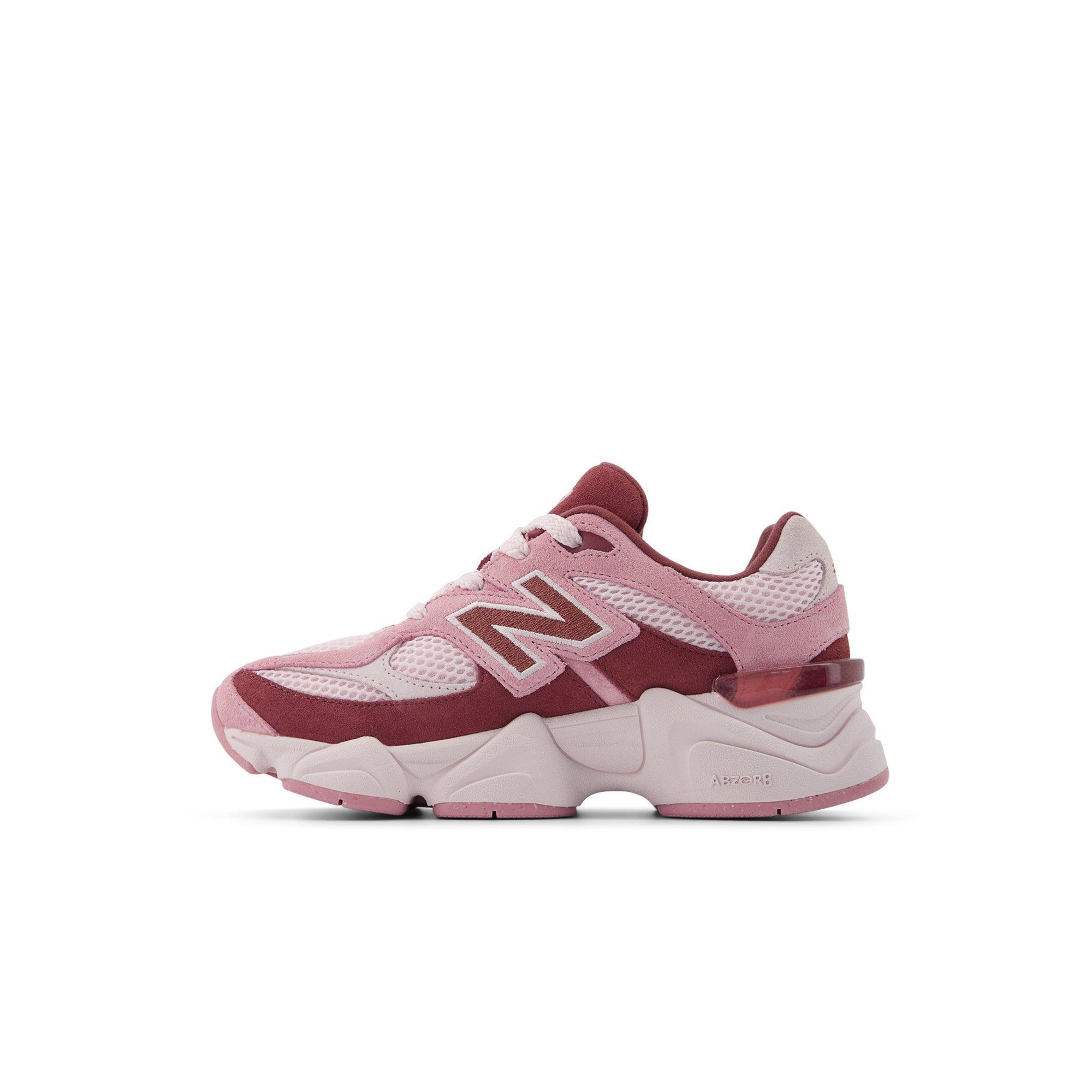 New Balance 9060 Preschool Girls' "Pink Granite/Washed Burgundy" Shoe