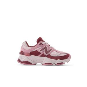 New Balance 9060 "Pink Granite/Washed Burgundy" Preschool Girls' Shoe
