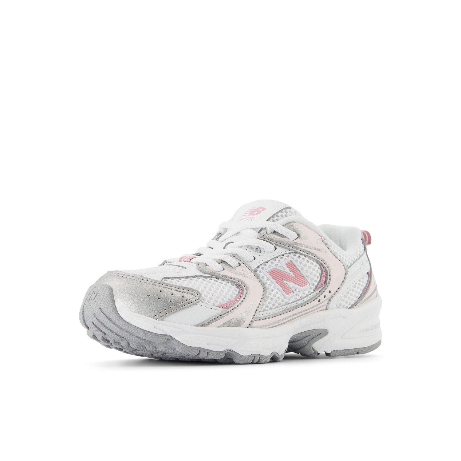New Balance 530 Preschool Girls' "White/Pink" Shoe